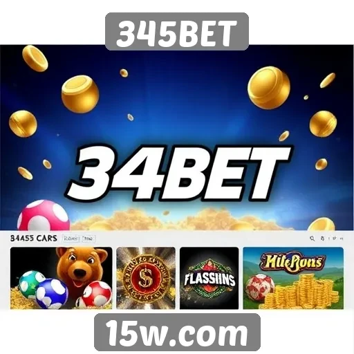 Variedade de jogos disponíveis na 345BET